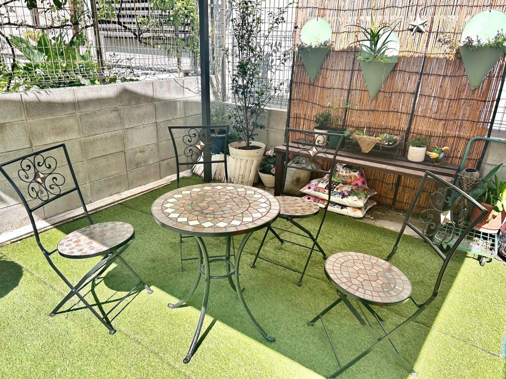 Вілла 天下茶屋駅5分、専用庭付き平屋—Kik Iハウス Осака Екстер'єр фото